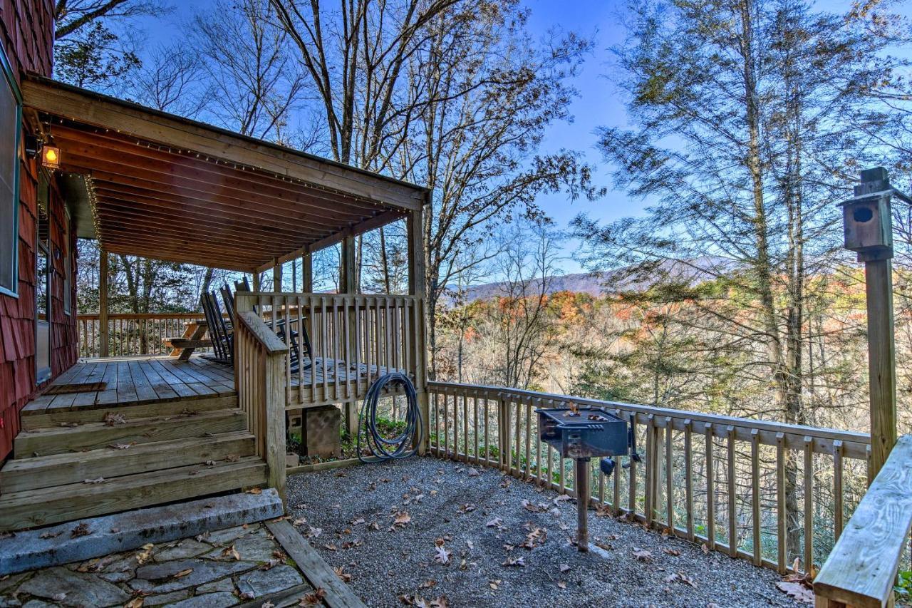 Natures Retreat With Hot Tub 7 Mi To Bryson City Whittier Exterior photo